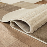 BAHA Laspi Geometric Power-Loomed Rug