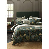 MM Linen Floral Limetta Cotton Quilt Cover Set