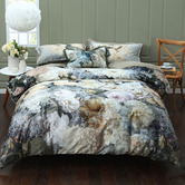 MM Linen Floral Polly Cotton Quilt Cover Set