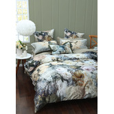 MM Linen Floral Polly Cotton Quilt Cover Set