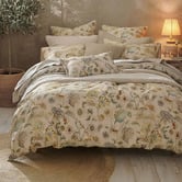 MM Linen Floral Malfi Cotton Sateen Quilt Cover Set