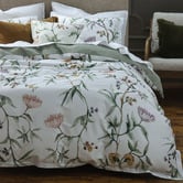 MM Linen Floral Twyla Cotton Sateen Quilt Cover Set