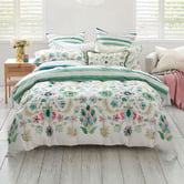 MM Linen Freya Cotton Percale Quilt Cover Set