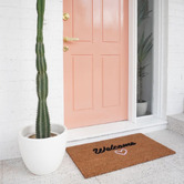 Door Mates Welcome with Love Coir Doormat