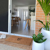 Door Mates Just Love Coir Doormat