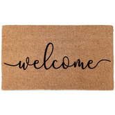 Door Mates Welcome Coir Doormat
