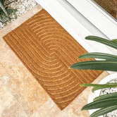 Door Mates Harmony Impression Mate Coir Doormat