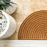 Door Mates Arch Impression Mate Coir Doormat