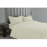 Benson Australia Ivory 1000TC Egyptian Cotton Sateen Quilt Cover Set