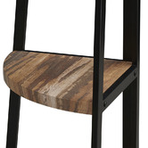 Evie Home Caesar Industrial Corner Shelf