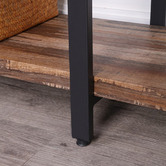 Evie Home Neville 3 Tier Industrial Bookshelf