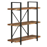 Evie Home Neville 3 Tier Industrial Bookshelf