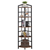 Evie Home Kilner 5 Tier Corner Shelf