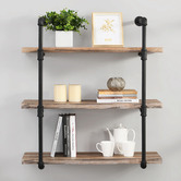 Evie Home Chalton 3 Tier Wall Shelf