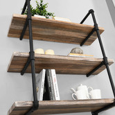 Evie Home Chalton 3 Tier Wall Shelf