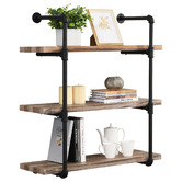 Evie Home Chalton 3 Tier Wall Shelf