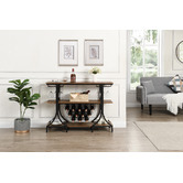 Evie Home Frances Wine Rack Table