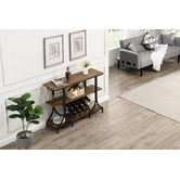 Evie Home Frances Wine Rack Table