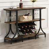 Evie Home Frances Wine Rack Table