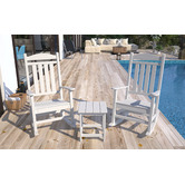 Evie Home Carmela Square Outdoor Side Table
