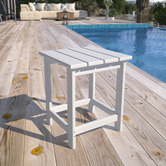 Evie Home Carmela Square Outdoor Side Table