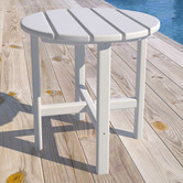 Evie Home Carmela Round Outdoor Side Table