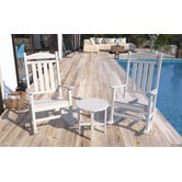 Evie Home Carmela Round Outdoor Side Table