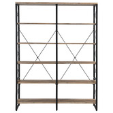 Evie Home Julian 6 Tier Bookcase
