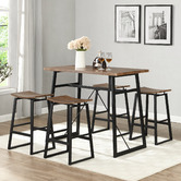 Evie Home 4 Seater Easton Bar Table Set