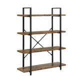 Evie Home Keanna Industrial 4 Tier Shelving Unit