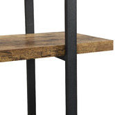 Evie Home Keanna Industrial 4 Tier Shelving Unit
