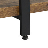 Evie Home Keanna Industrial 4 Tier Shelving Unit