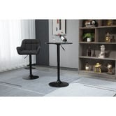 Evie Home Abrams Steel Bar Table
