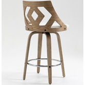 Evie Home 66cm Agni Swivel Barstools