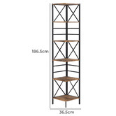 Evie Home Pierre Corner Shelf