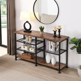 Evie Home Eser 4 Tier Console Table
