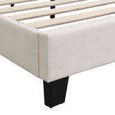 Evie Home Holt Button-Tufted Bed Frame