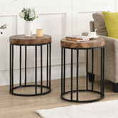 Evie Home Pierre Side Tables
