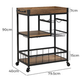 Evie Home Holt Bar Cart