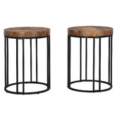 Evie Home Pierre Side Tables