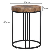 Evie Home Pierre Side Tables