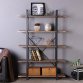 Evie Home Jameson Industrial 5 Tier Shelving Unit