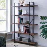 Evie Home Jameson Industrial 5 Tier Shelving Unit