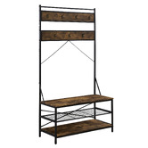 Evie Home Danielson Entryway Hall Tree