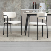 Evie Home Chanel Boucle Dining Chairs
