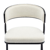 Evie Home Nathan Boucle Dining Chairs