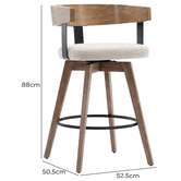 Evie Home 67cm Thalia Counter Stool