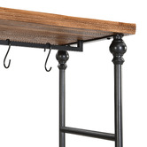 Evie Home Kyle Fir Wood &amp; Steel Shelving Unit