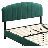 Evie Home Green Aldgate Velvet Bed