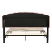 Evie Home Pink Aldgate Velvet Bed